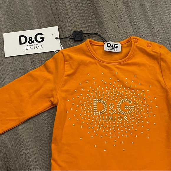 NEW❗️Dolce & Gabbana Junior Long Sleeve Top - NWT ✨